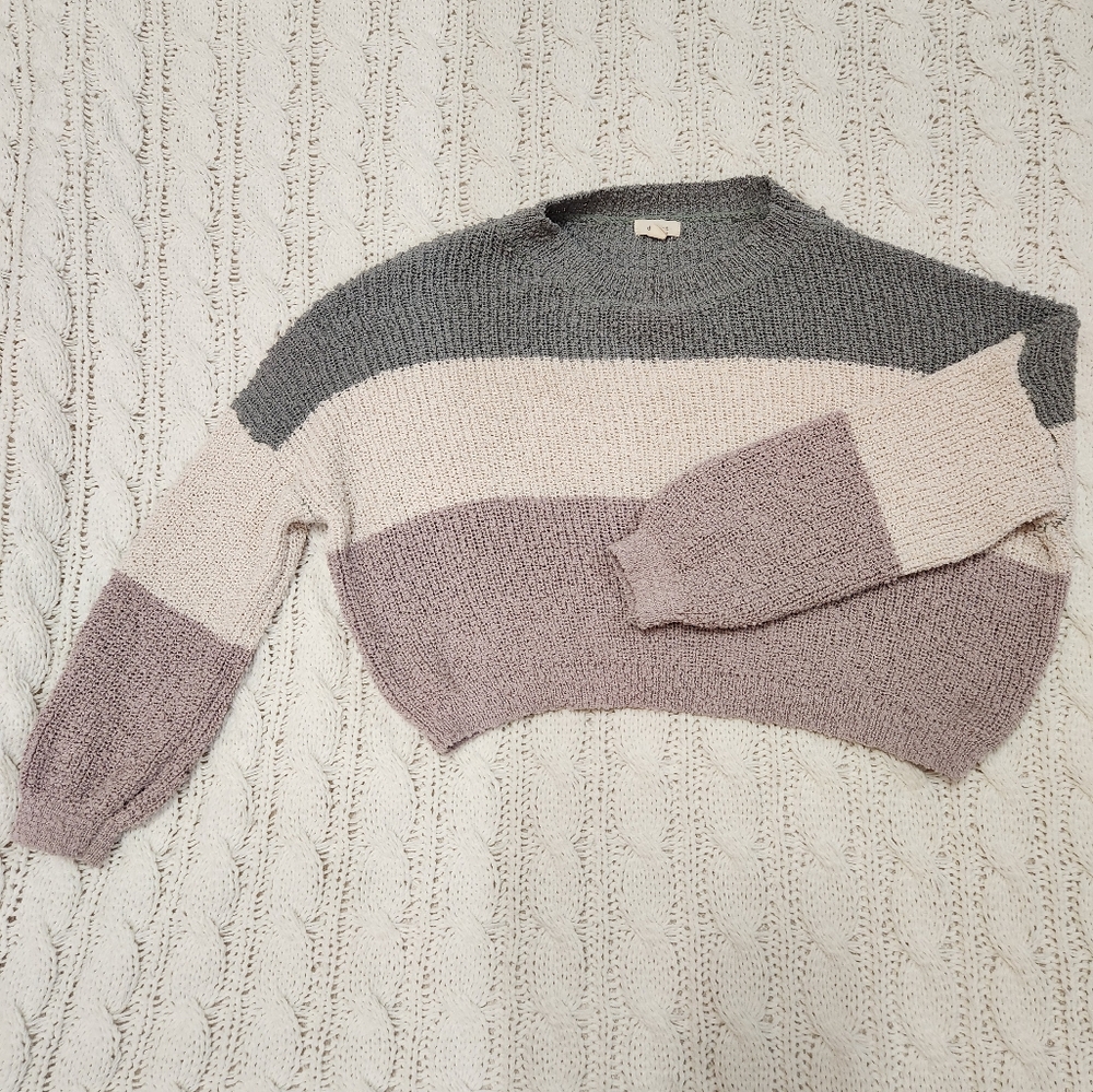 Deput color block sweater